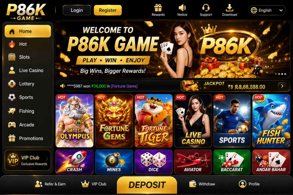 P86K Game